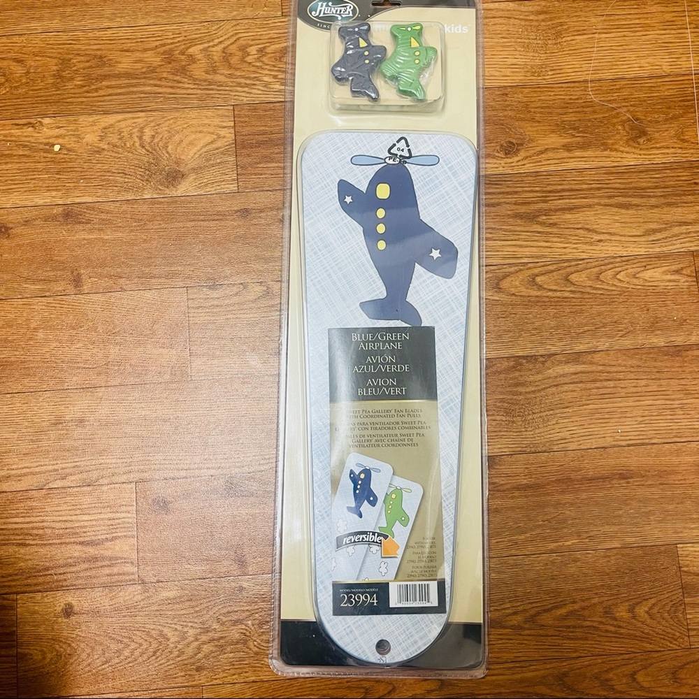 NEW HUNTER Mix&Match Kids Airplane Blue/Green